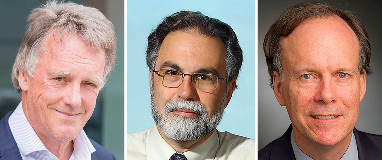 Sir Peter J. Ratcliffe, Gregg L. Semenza y William G. Kaelin