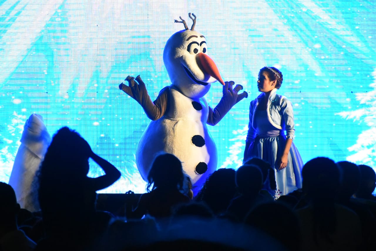 El pesonaje Olaf, de ‘Frozen’.
