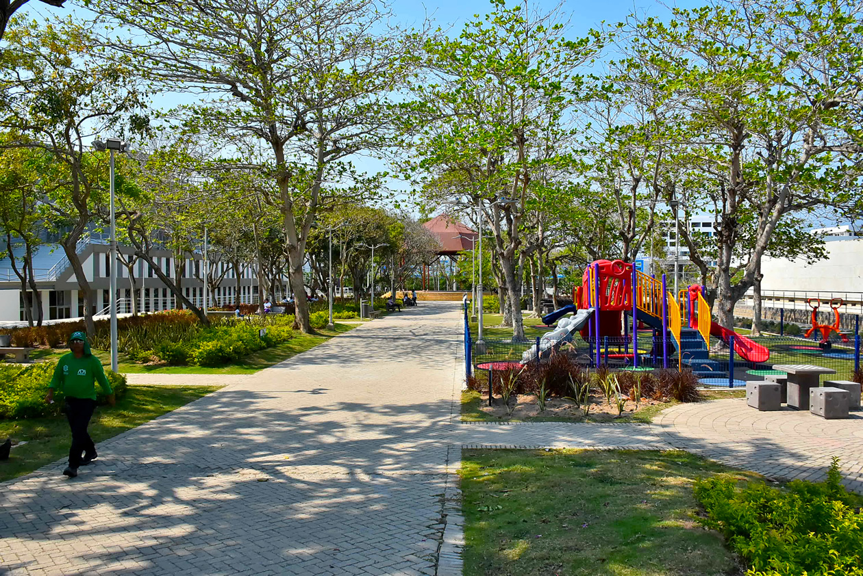 Los nuevos parques, un espacio para la recreación de las familias.