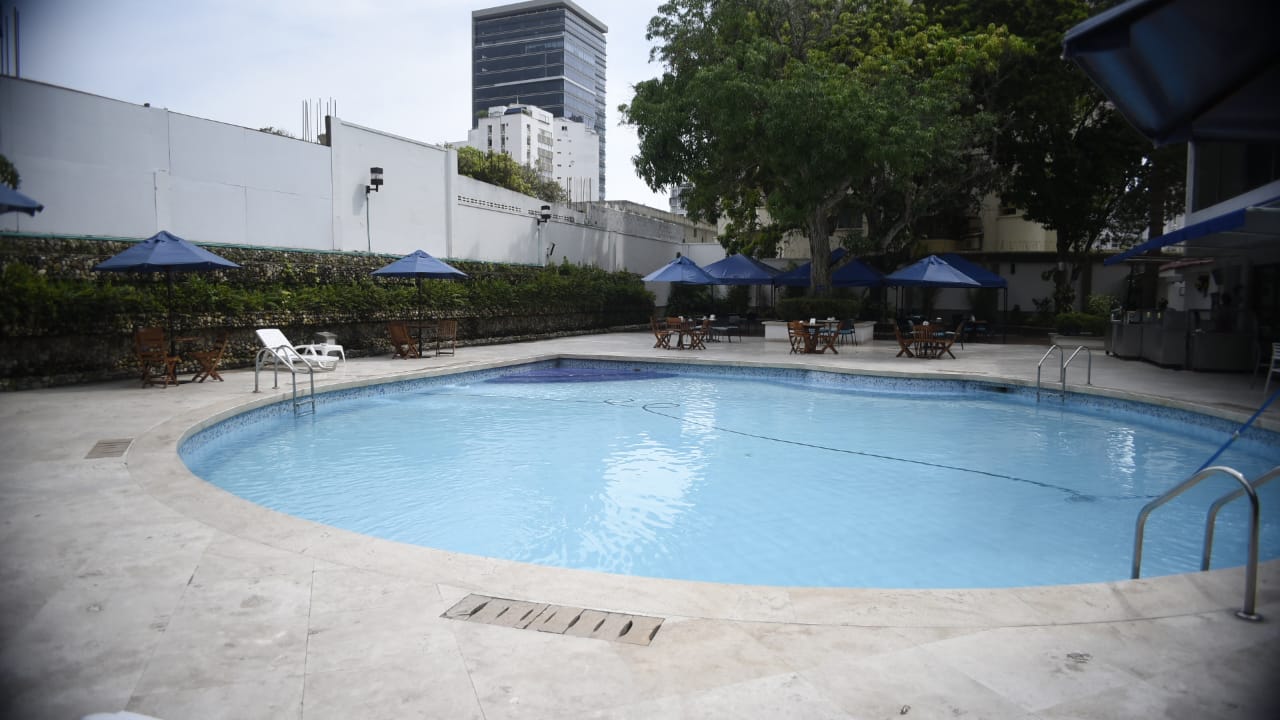 La piscina del Hotel Barranquilla Plaza.