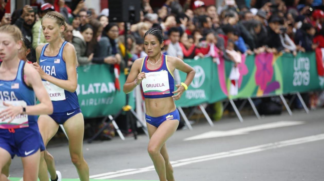 Angie Orejuela, atleta colombiana.