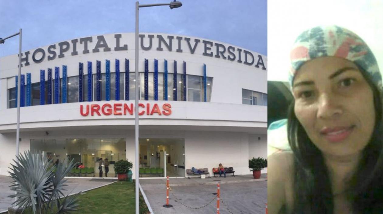 Neis Carrillo Romo falleció en el Hospital Universidad del Norte.