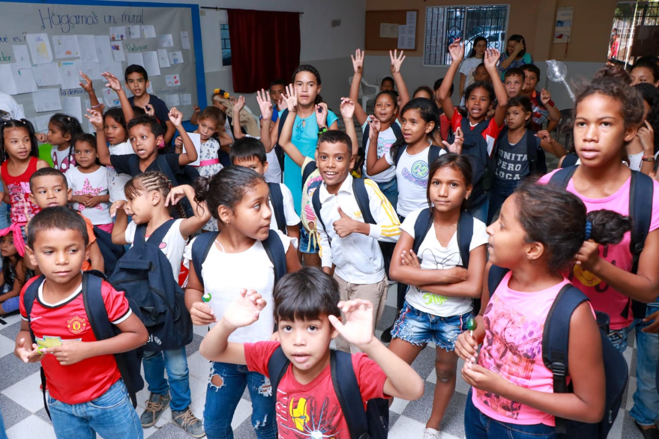 Los niños migrantes que recibieron la atención básica en primaria.
