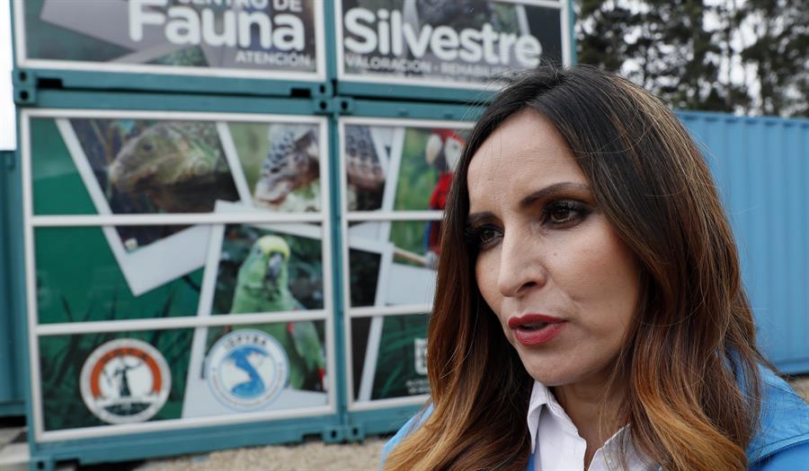 Directora del Instituto Distrital de Protección y Bienestar Animal de Bogotá, Clara Lucía Sandoval.