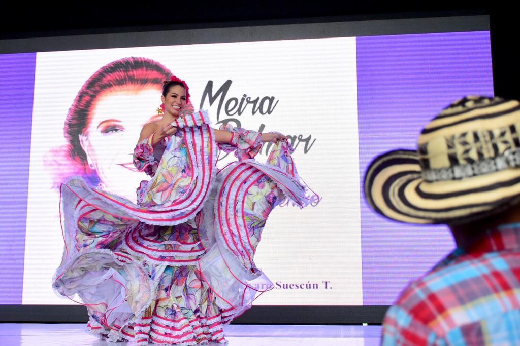 La Reina del Carnaval de Barranquilla 2020 Isabella Chams en LIBRAQ 2019.