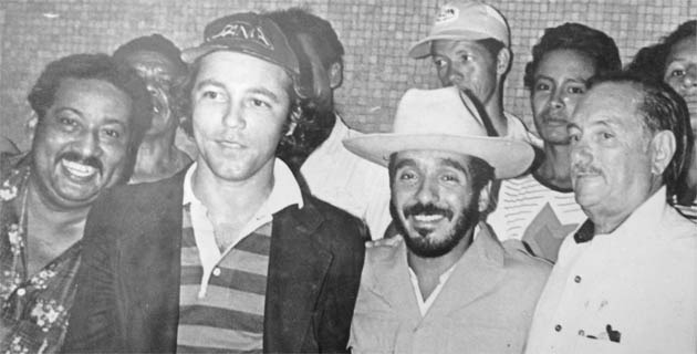 Ralphy 100 con Rubén Blades y Willy Colón.