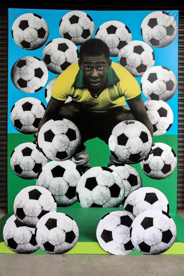Fotografía de Pelé. 