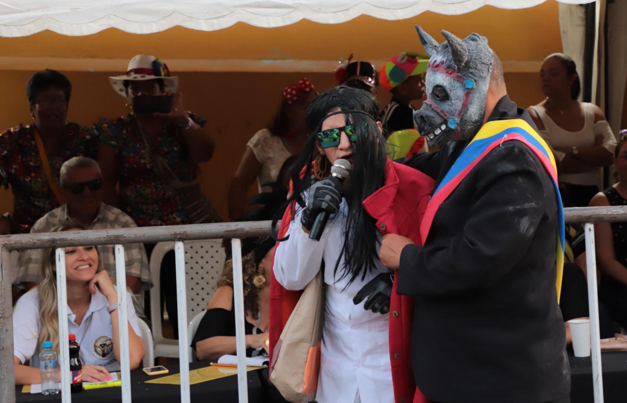 La 'Aida Merlano' del Carnaval con 'Maburro'.