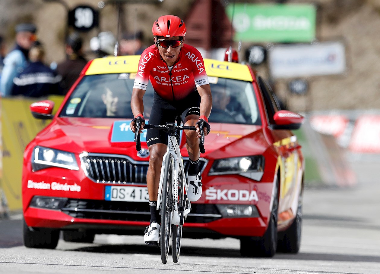 Nairo Quintana ganó la última etapa programa en el calendario, por ahora. 