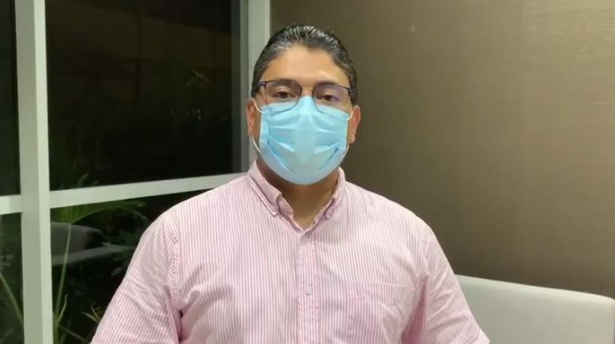 El secretario de Salud de Barranquilla, Humberto Mendoza 