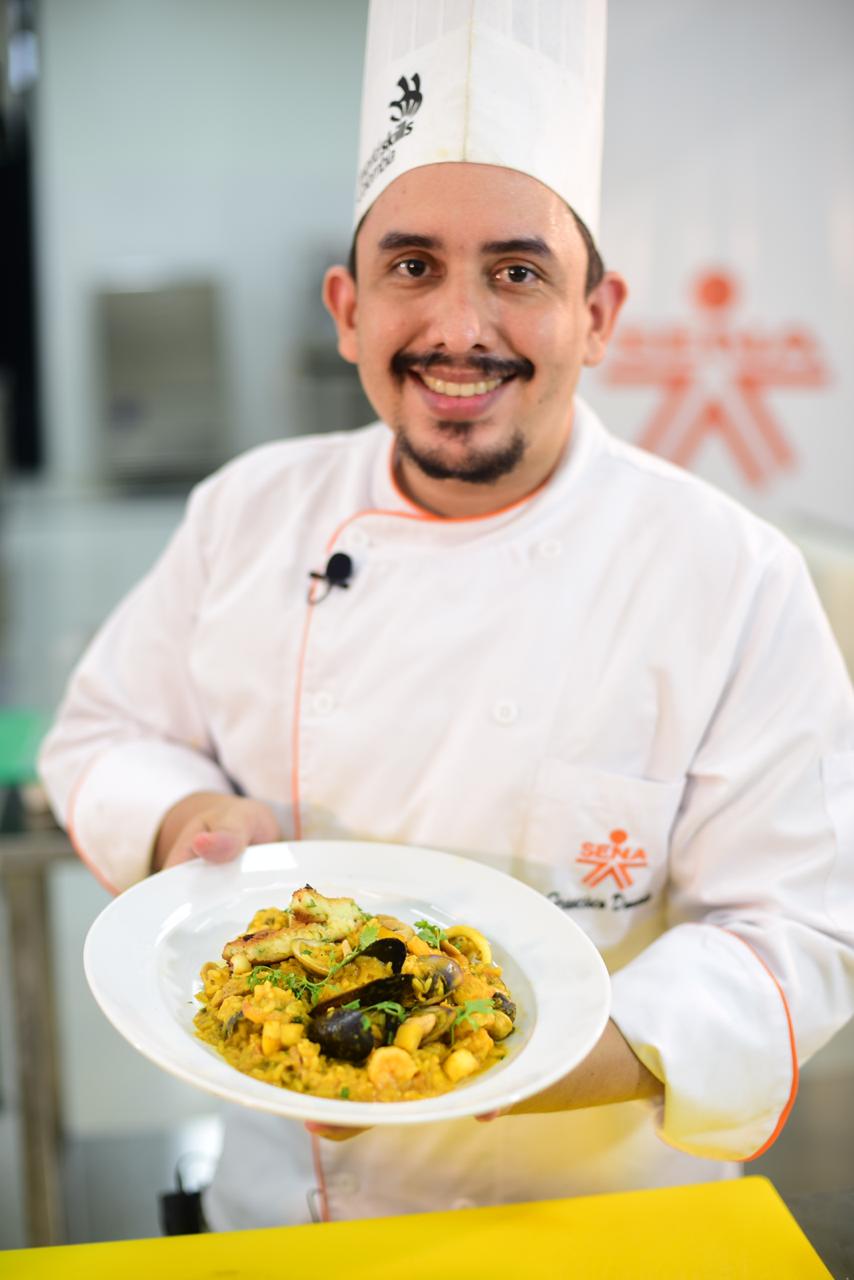 Franco Donado, chef instructor del Sena.