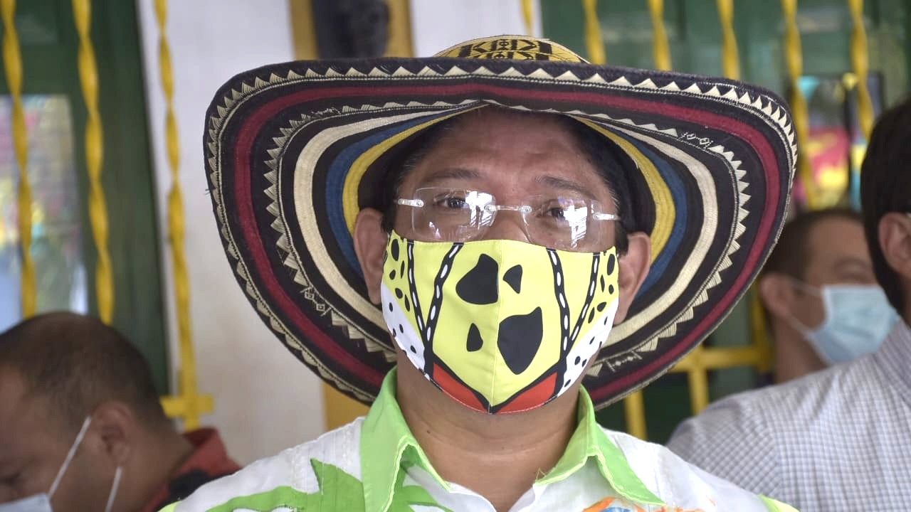 Alcides Romero, Rey Momo del carnaval de Barranquilla 2020.