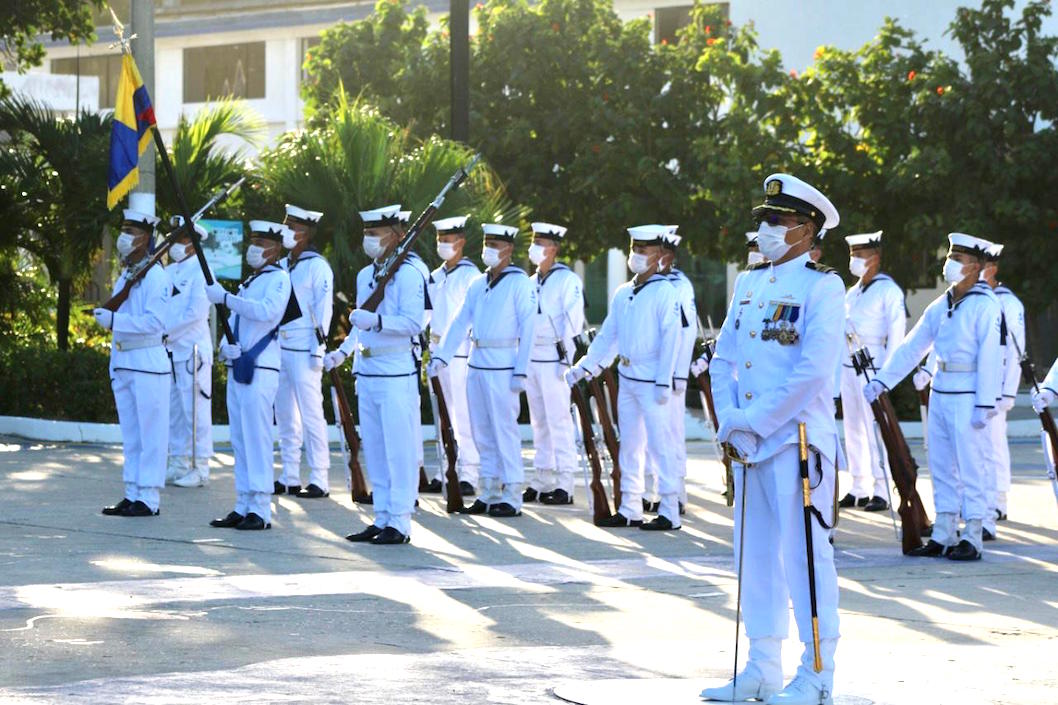 Ceremonia realizada en la Escuela Naval de Suboficiales ARC "Barra