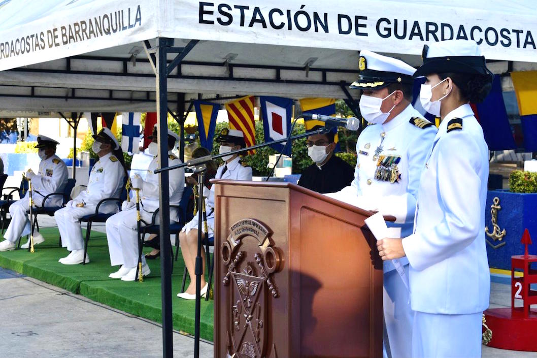 Ceremonia realizada en la Escuela Naval de Suboficiales ARC "Barra