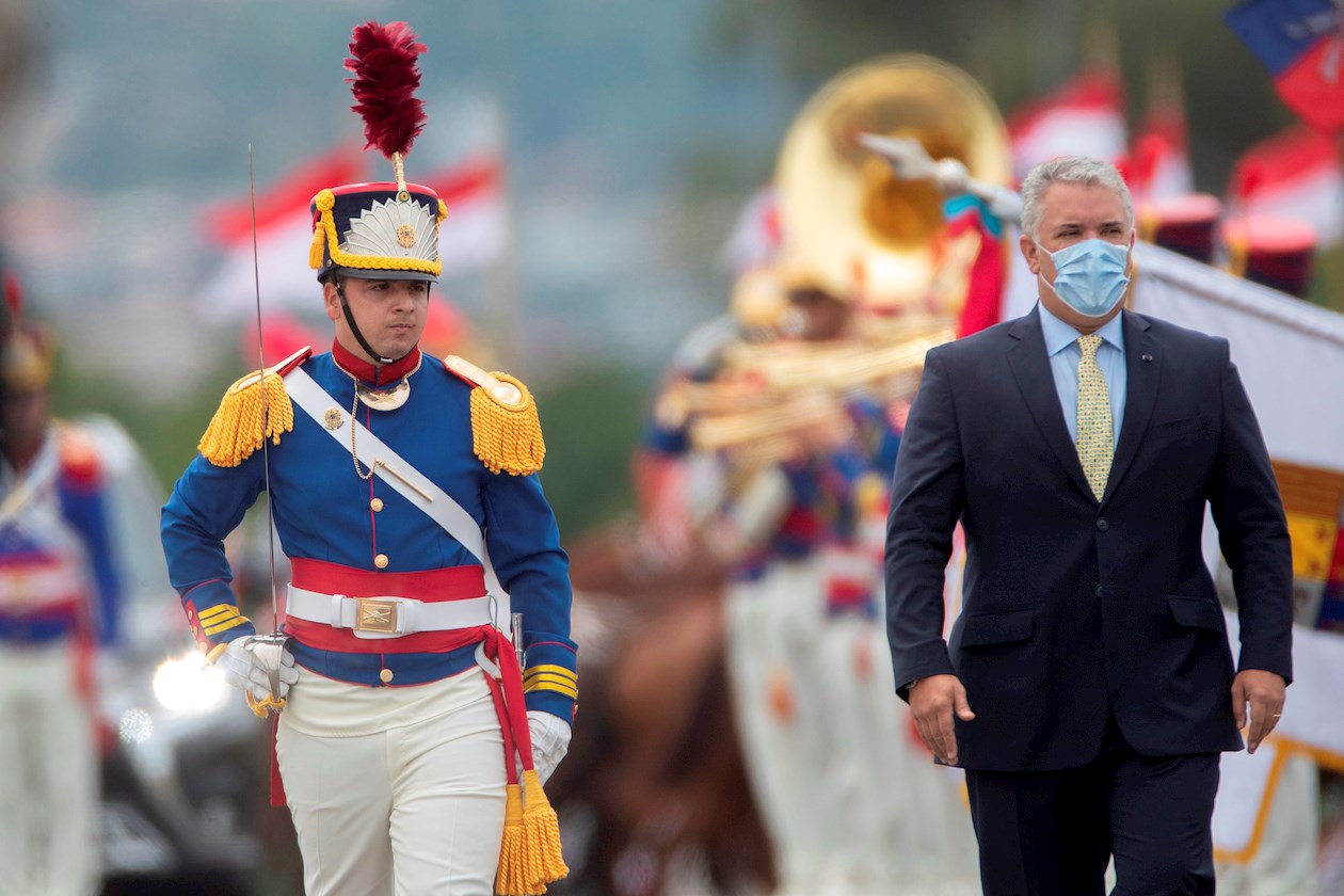 Con honores fue recibido en Brasil el presidente de Colombia, Iván Duque.