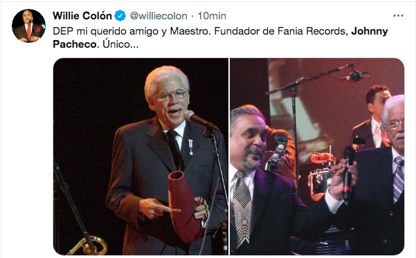 El trino de Willie Colón.