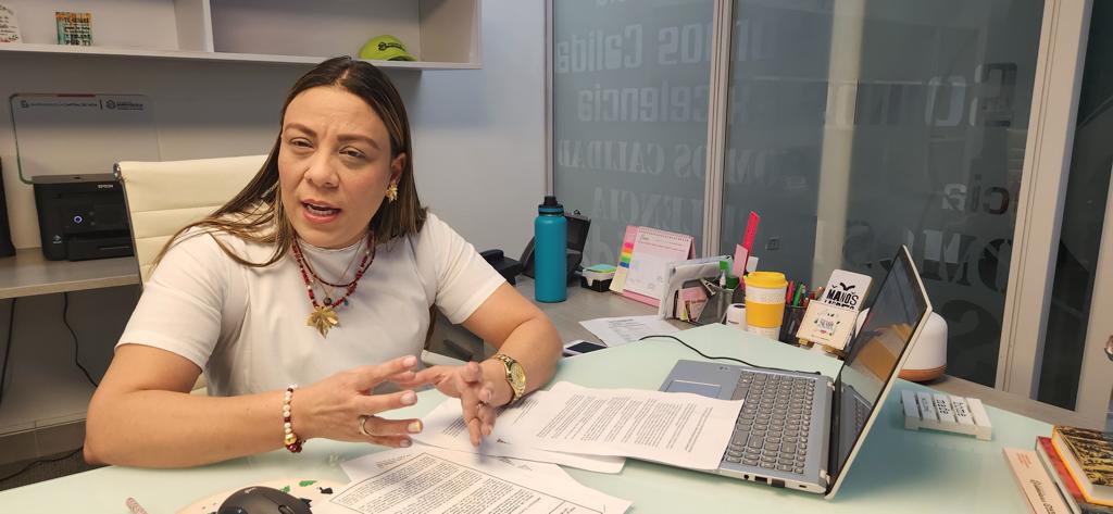 Sandra Herrera, secretaria de Tránsito Distrital de Barranquilla.