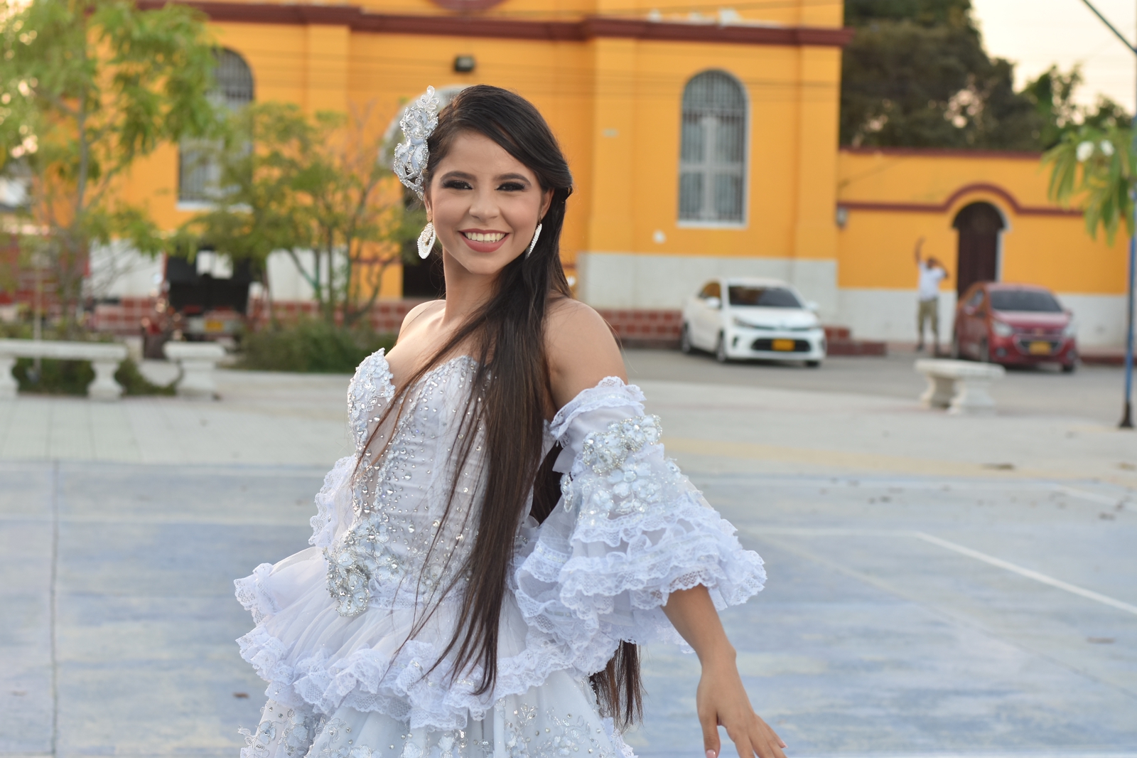 Sara Barrios Caballero, Reina del Carnaval de Palmar de Varela 2023.