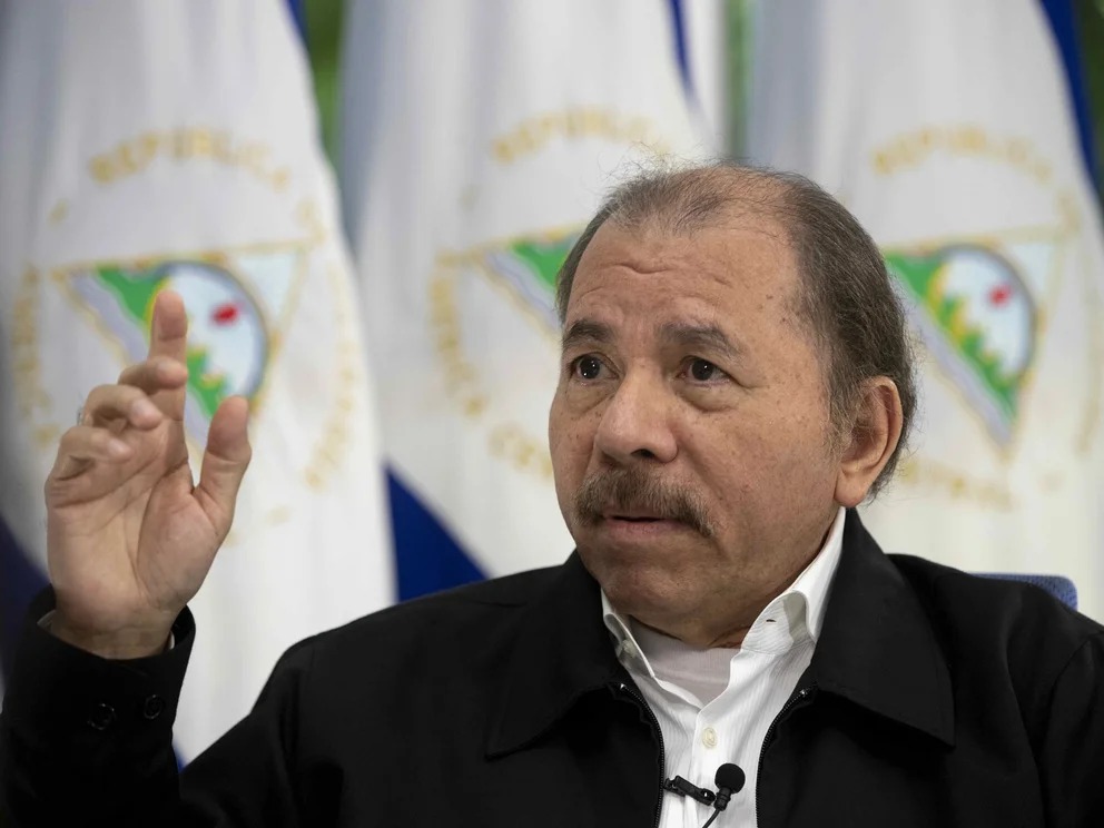 Daniel Ortega, presidente-dictador de Nicaragua.