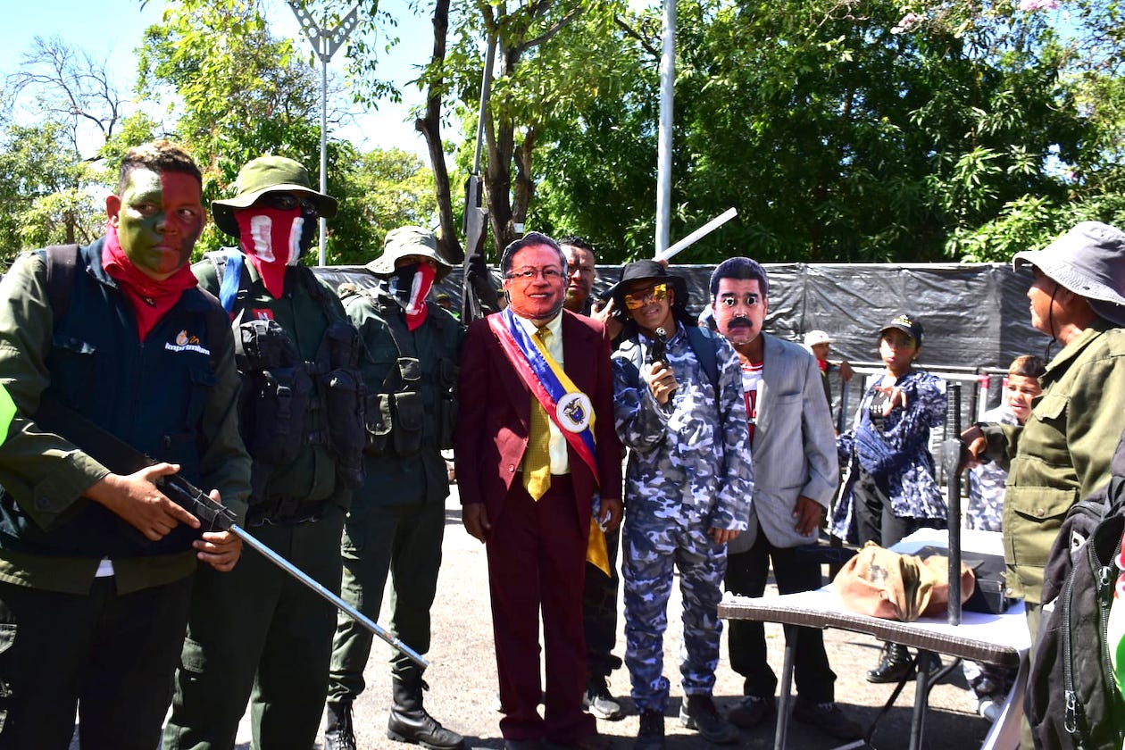 Protagonistas de la mesa de diálogos.