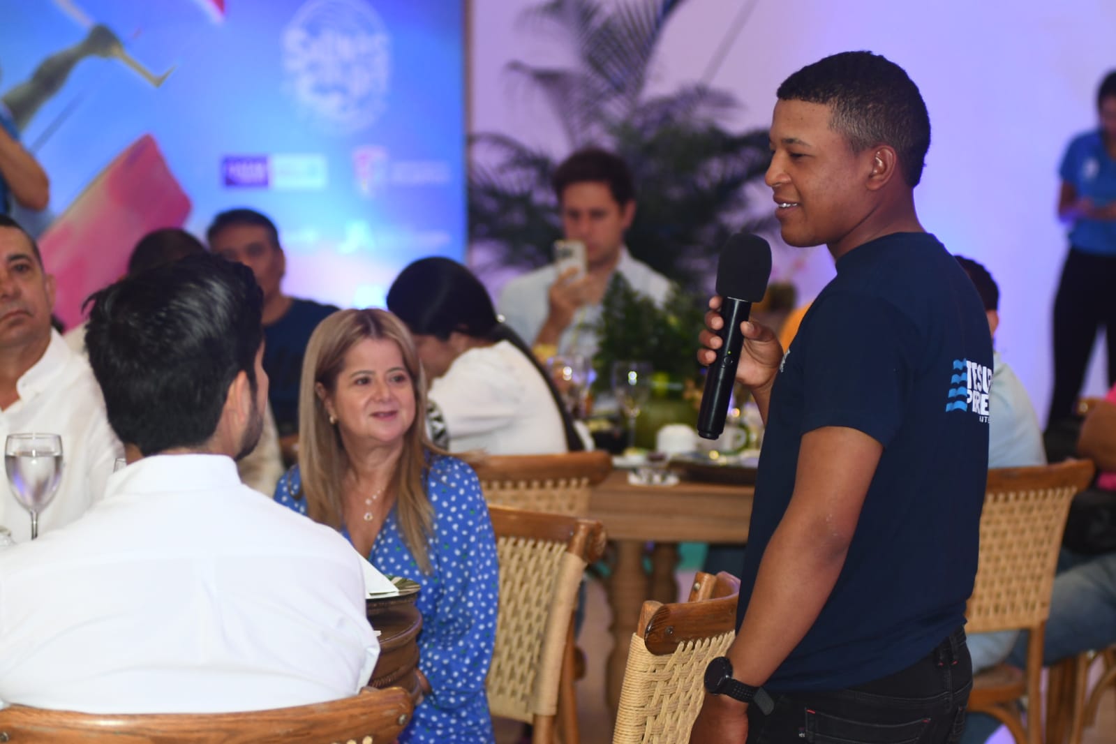 Heider Arrieta compartió su experiencia como instructor de kitesurf.  deporte le cambió la vida. 