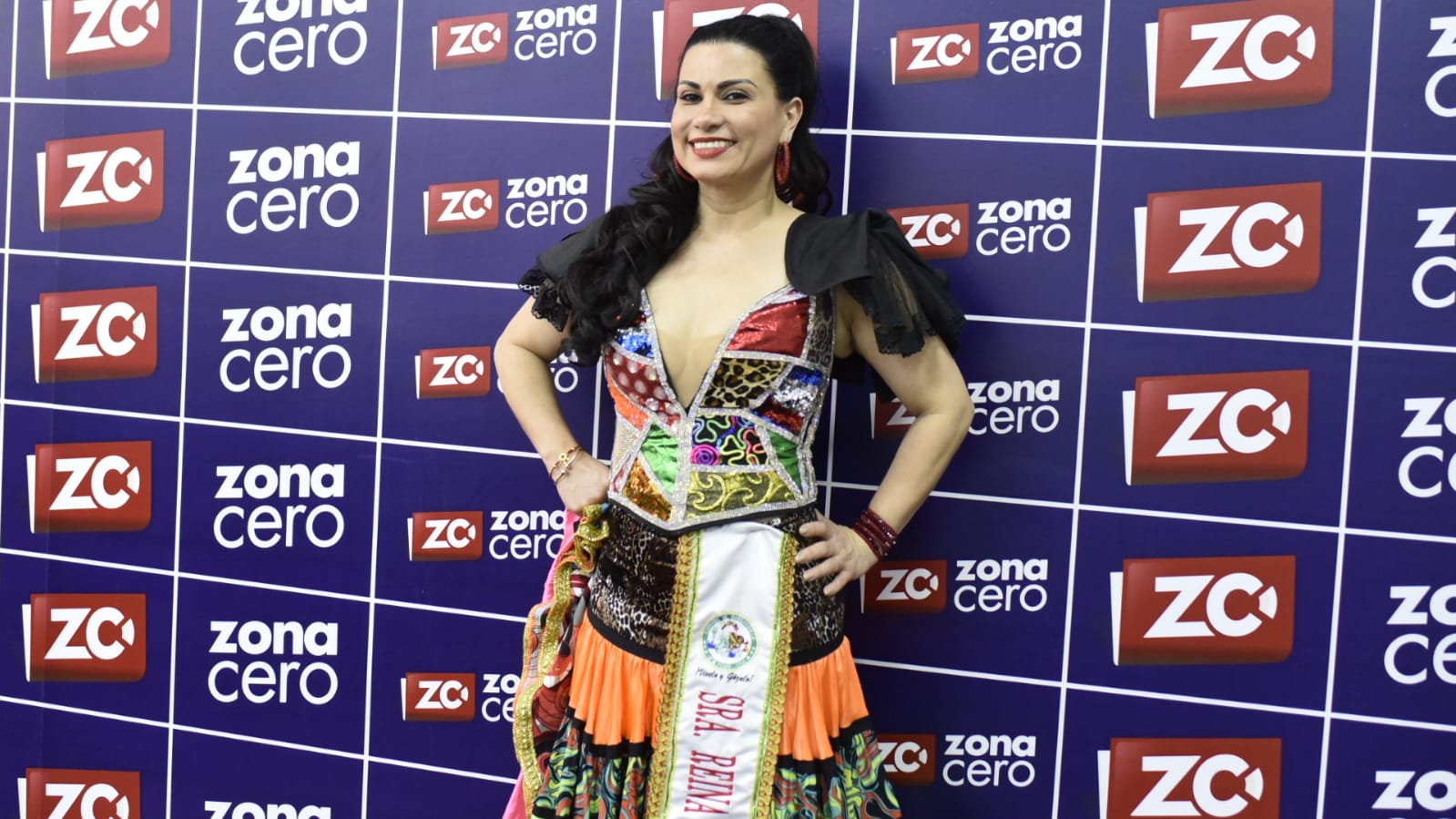 Lina Cabrera, Señora Reina del Carnaval de Barranquilla en Nueva York.