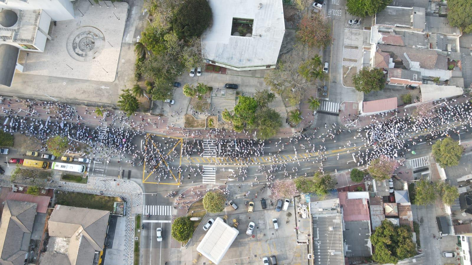 Marcha contra la Reforma a la Salud