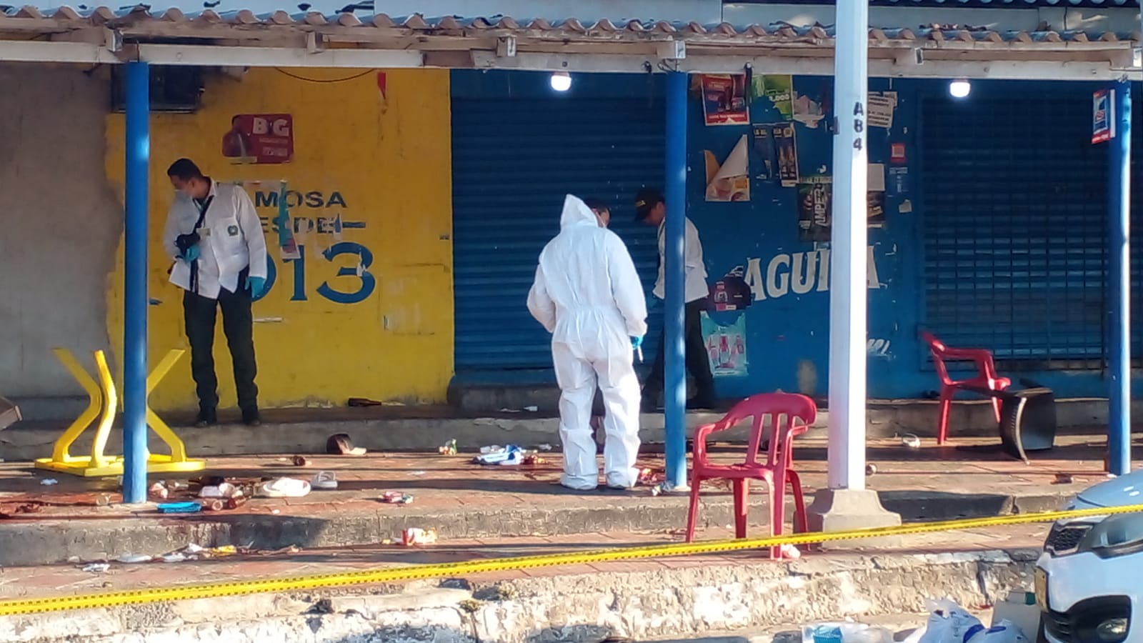 Masacre en el barrio El Santuario de Barranquilla, el 29 de enero, dejó cuatro muertos. 