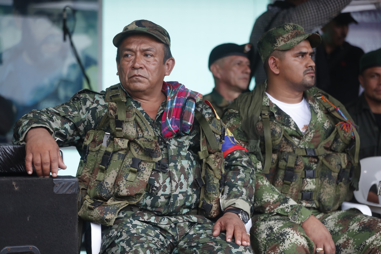 Comandantes guerrilleros de la disidencia de las FARC