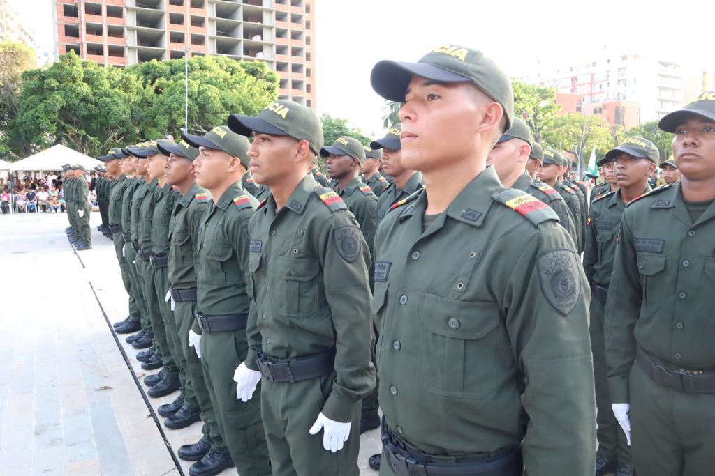 Graduación de 237 nuevos policías en Barranquilla