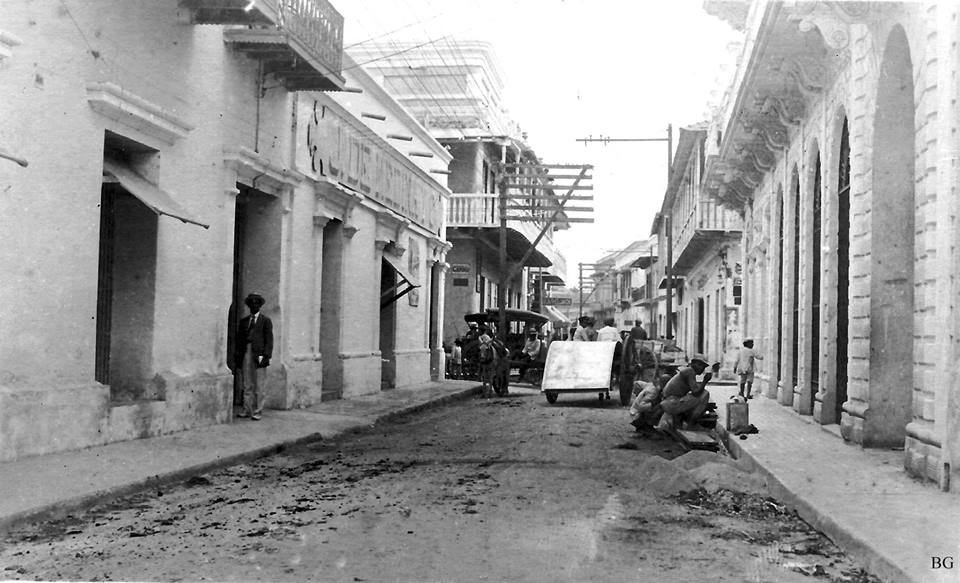 Barranquilla en 1920, antigua Calle del Comercio