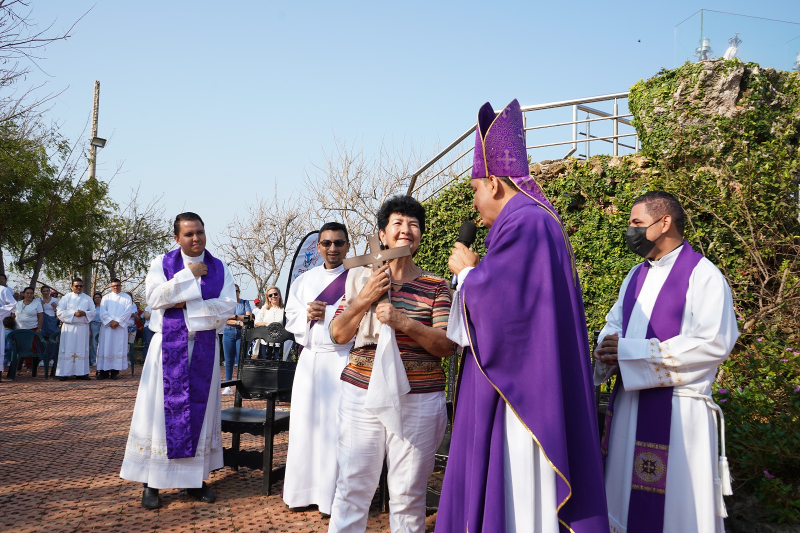 El Arzobispo de Barranquilla en uno de los eventos litúrgicos en el Atlántico