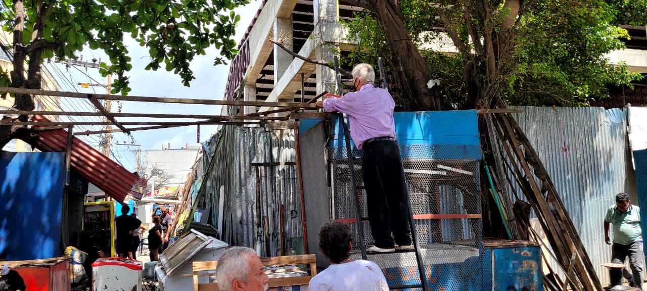 Vendedores de la carrera 43 entre calle 38 y 39 fueron reubicados provisionalmente.