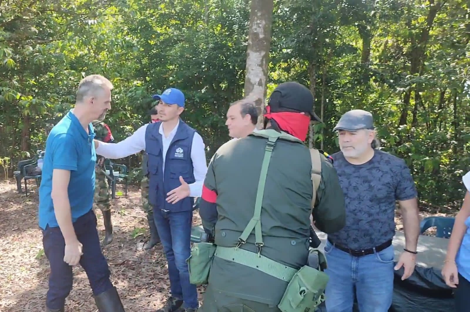 Una comisión humanitaria recibió al ciudadano sueco Ulf Bilger Erlingsson