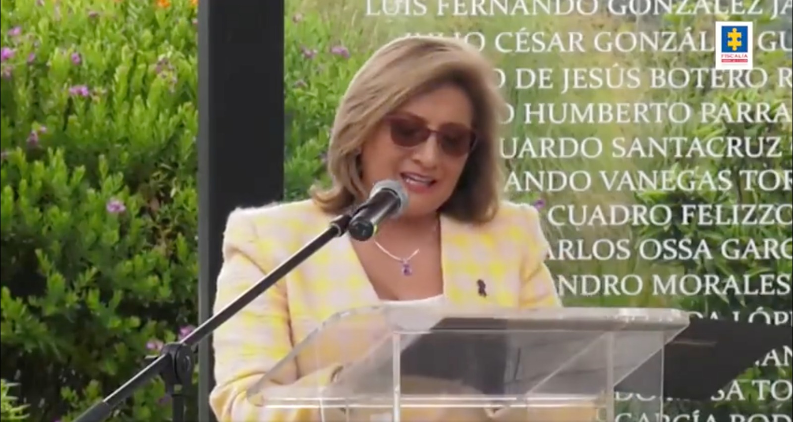 La vicefiscal general, Martha Janeth Mancera