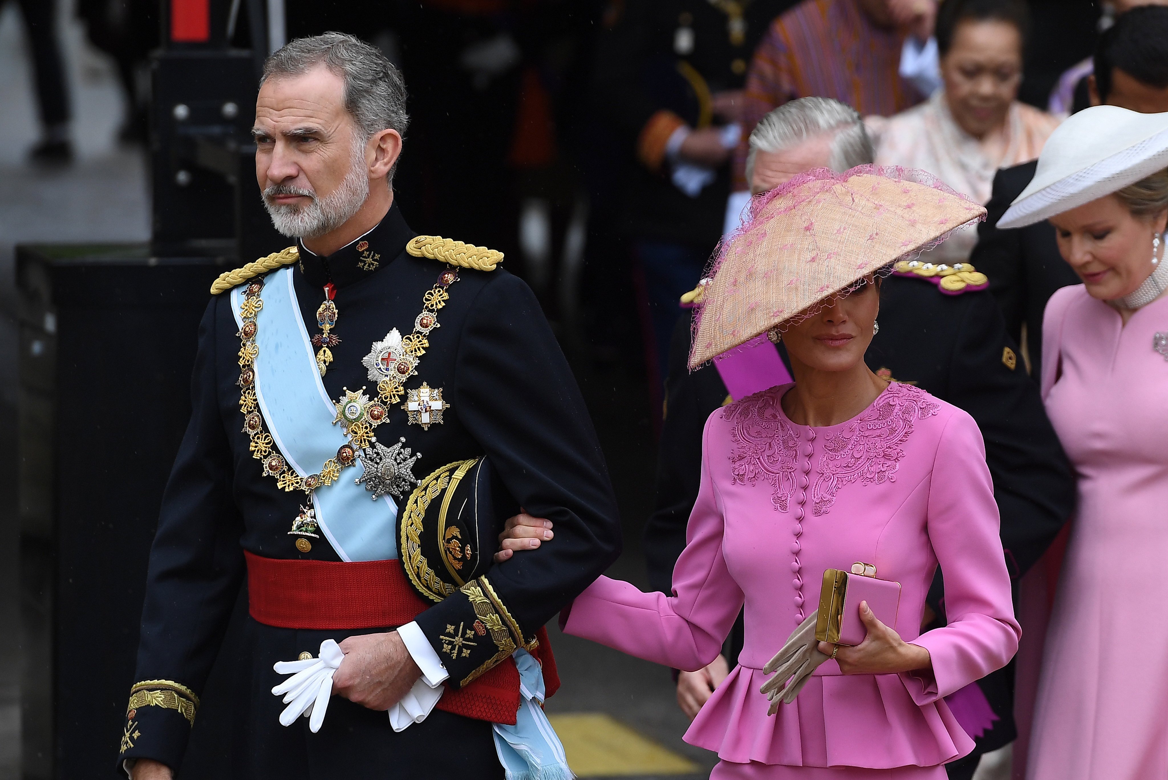 Felipe VI y la reina Letizia Ortiz.