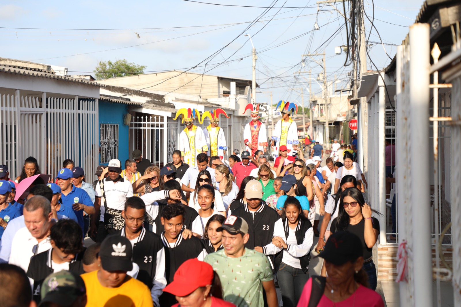 Comunidad del barrio Villas de San Pedro 3.