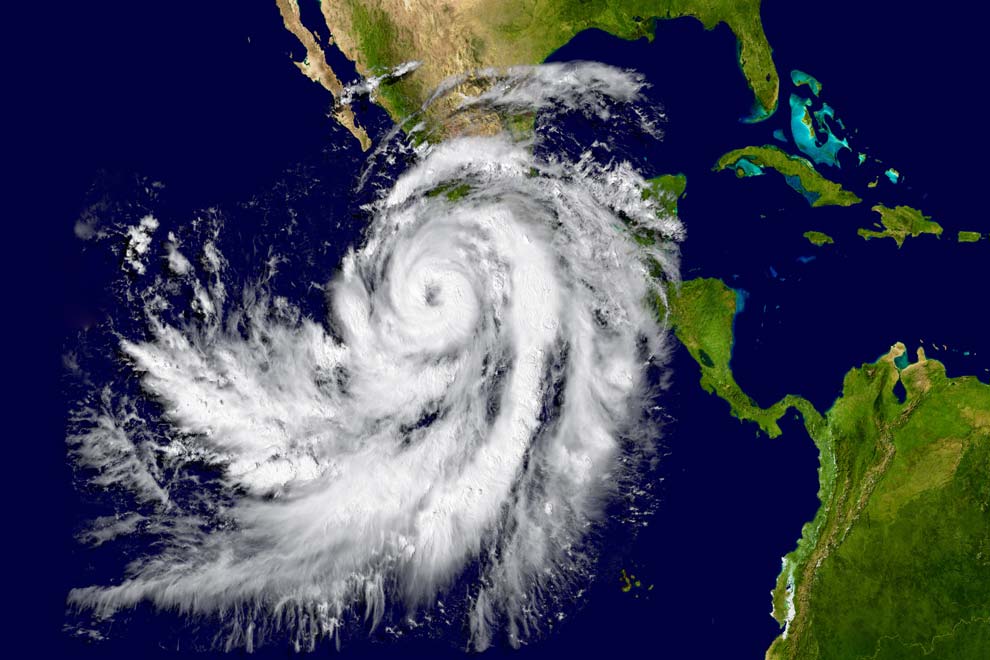 El Fenómeno de El Niño aumenta los huracanes en el Océano Pacífico y los reduce en el Atlántico. 