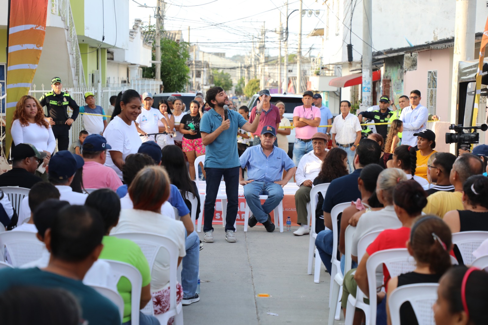 Alcalde Jaime pumarejo.