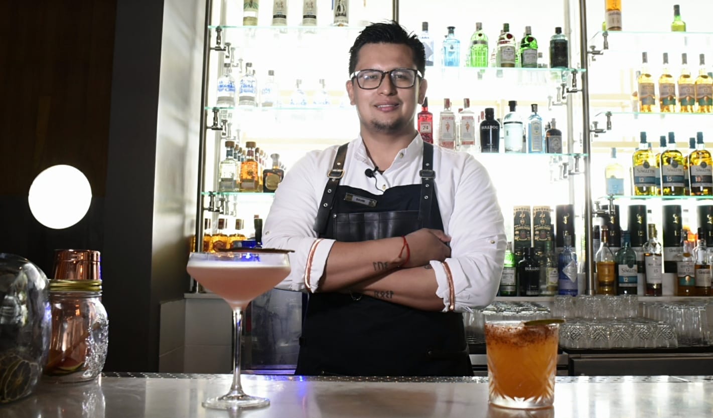 David García, supervisor de bebidas del Hotel Marriot Barranquilla