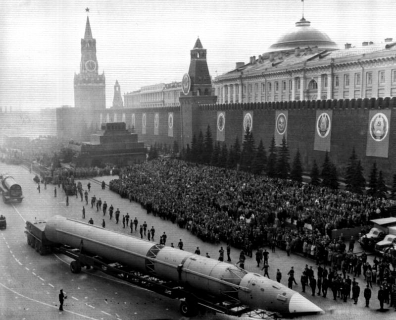 Imagen de la caída de la Unión Soviética.