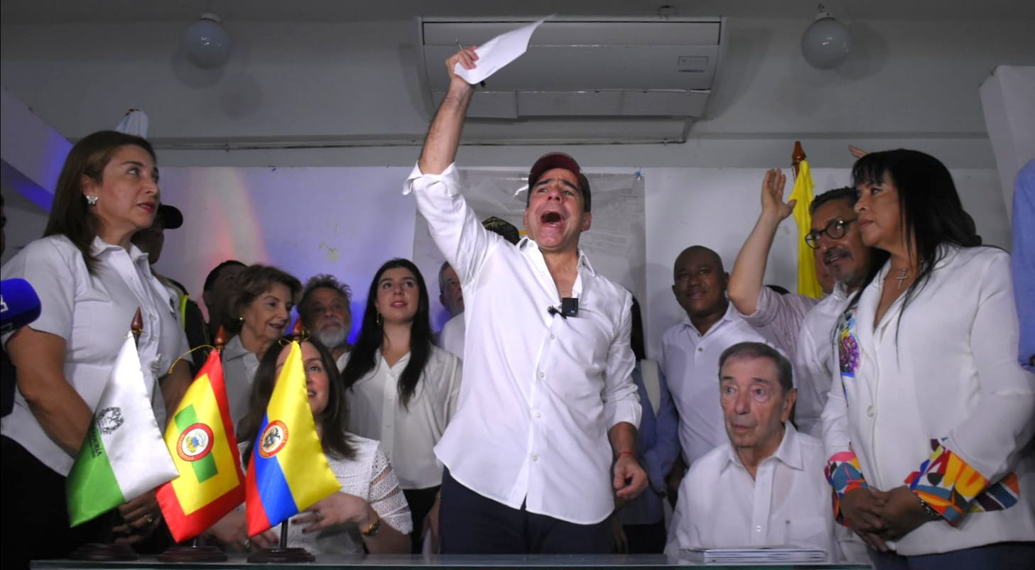 El candidato a la Alcaldía de Barranquilla, Alejandro Char.