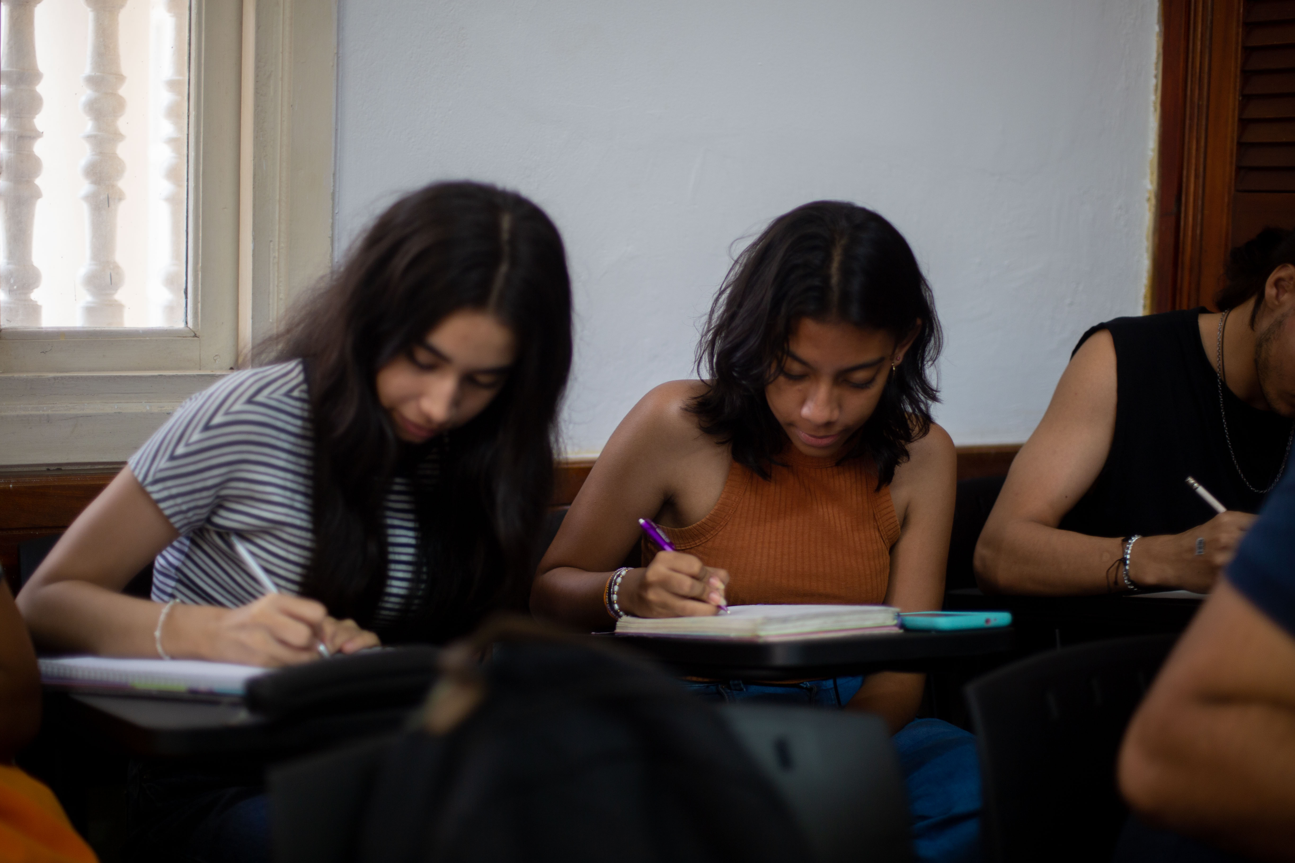 Estudiantes de la IUB.