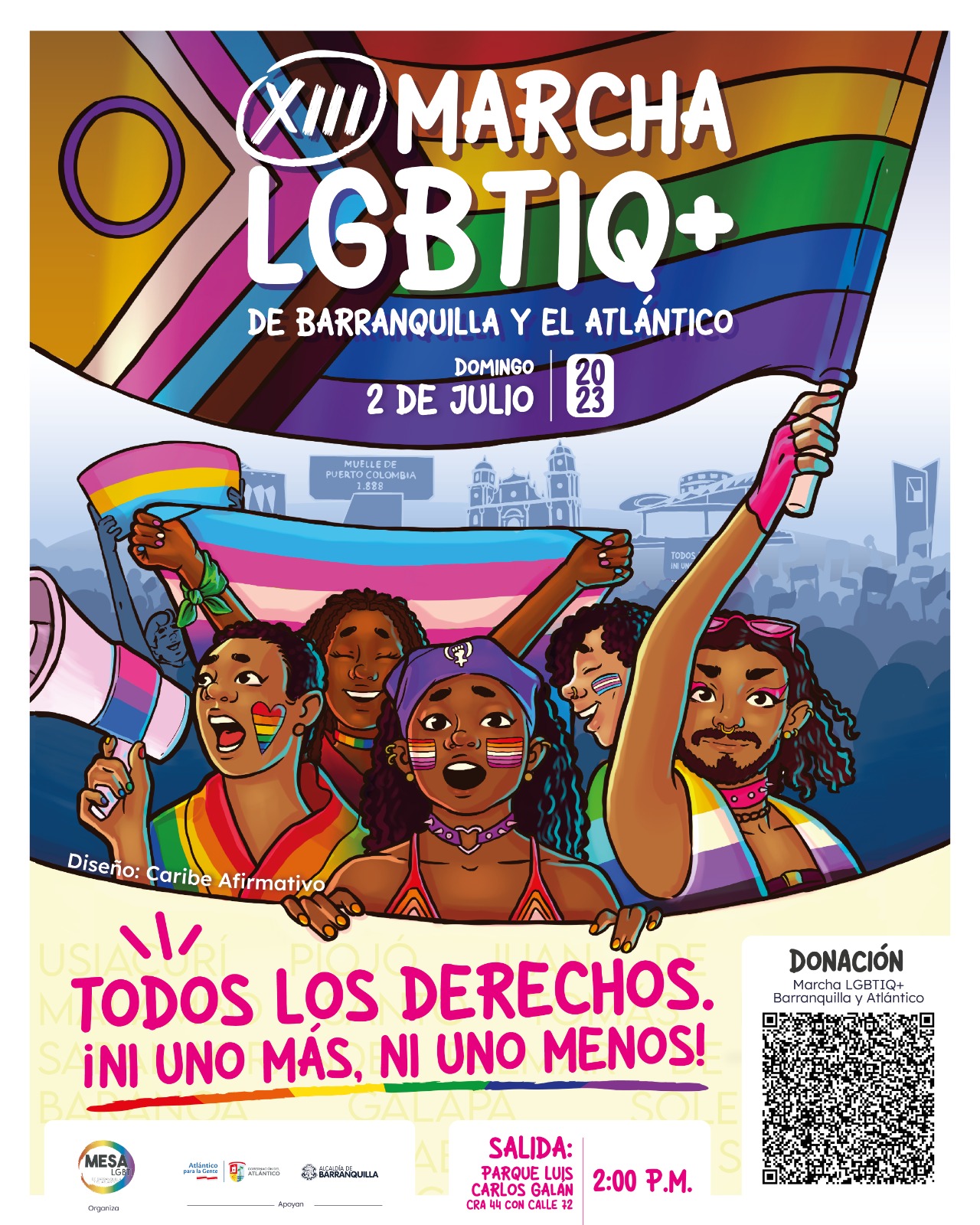 Marcha LGBTIQ+.