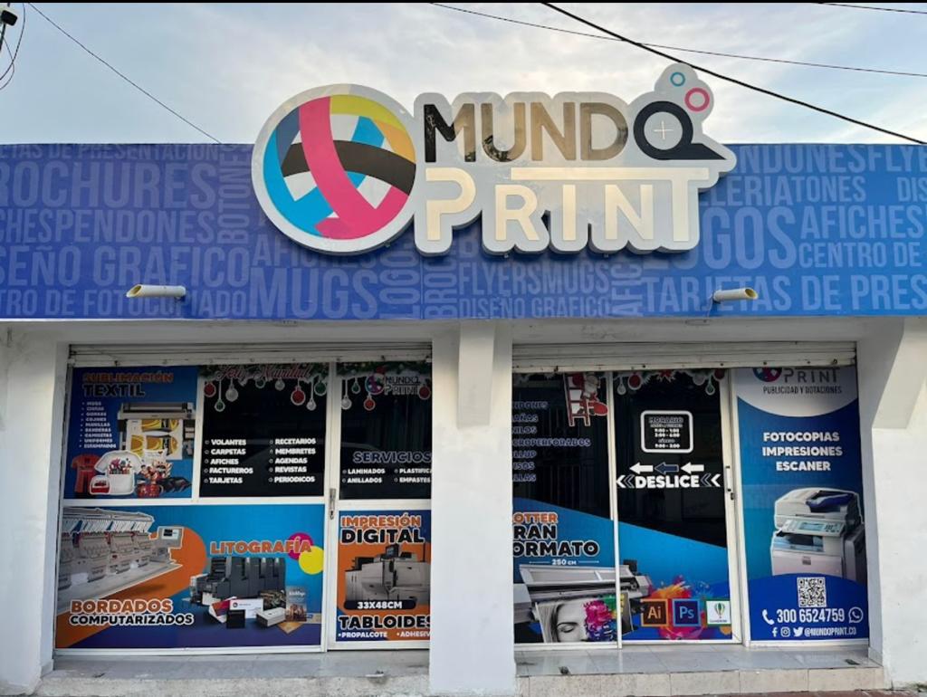 Mundo Print negocio atacado a bala en Malambo