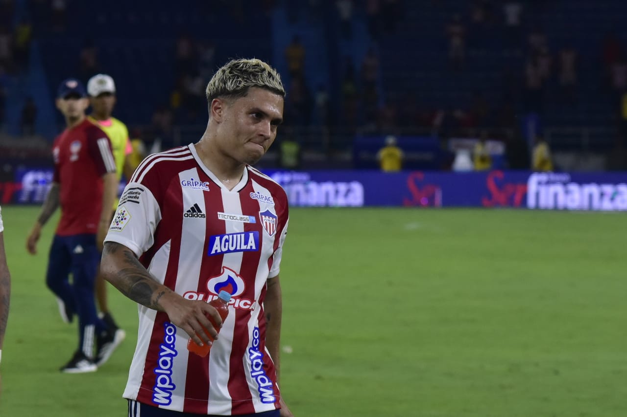 Quintero sólo jugó siete partidos con Junior. 