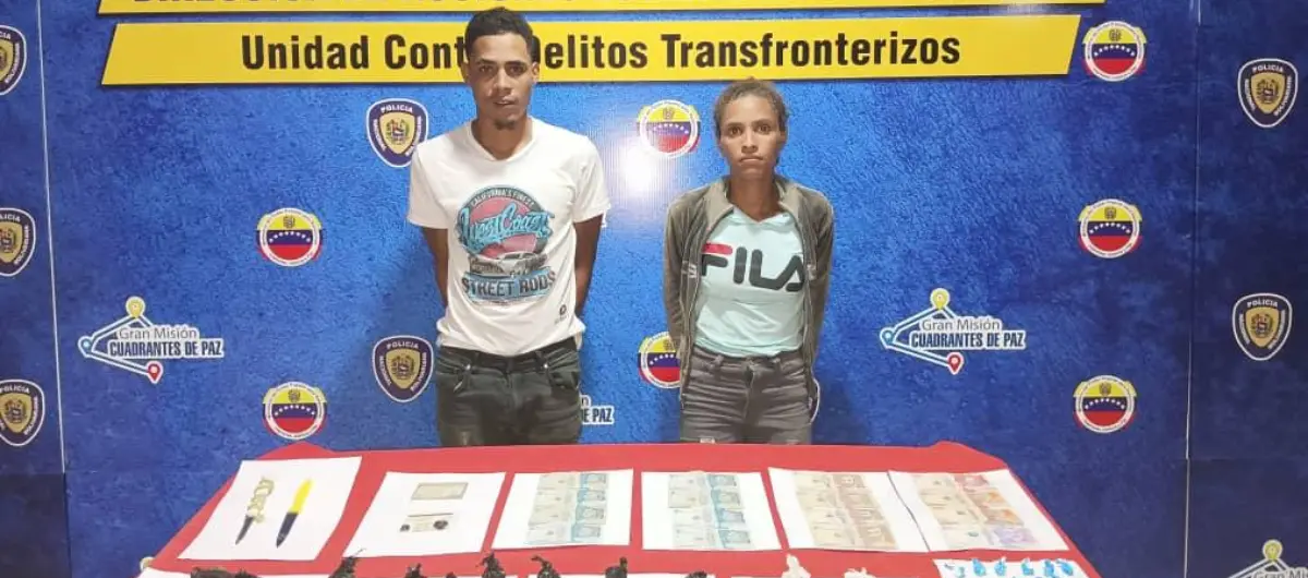 Presuntos miembros del ‘Tren de Aragua’ capturados en frontera con Venezuela