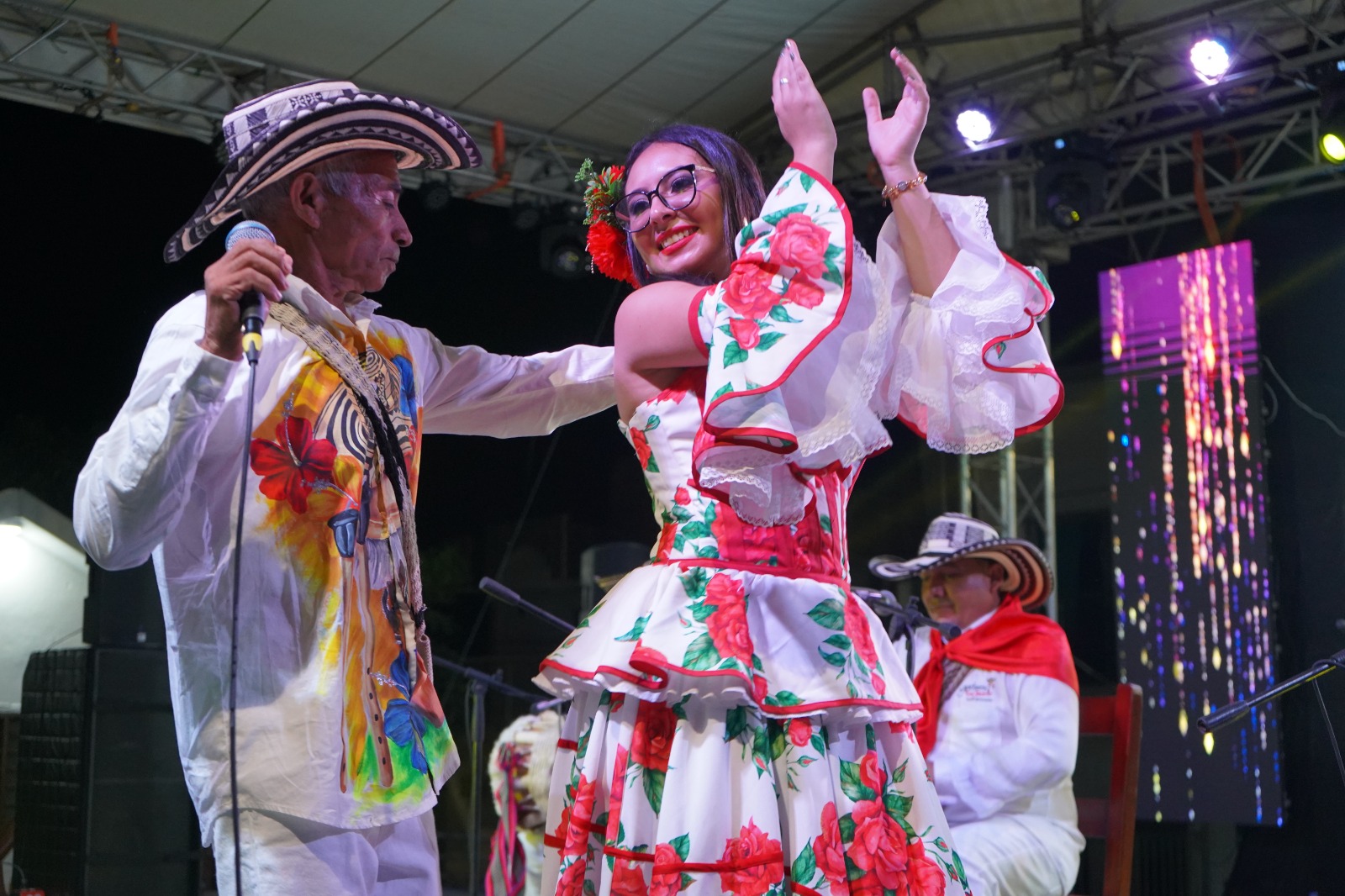 Inauguración del Festival Nacional Autóctono de Gaitas de San Jacinto.