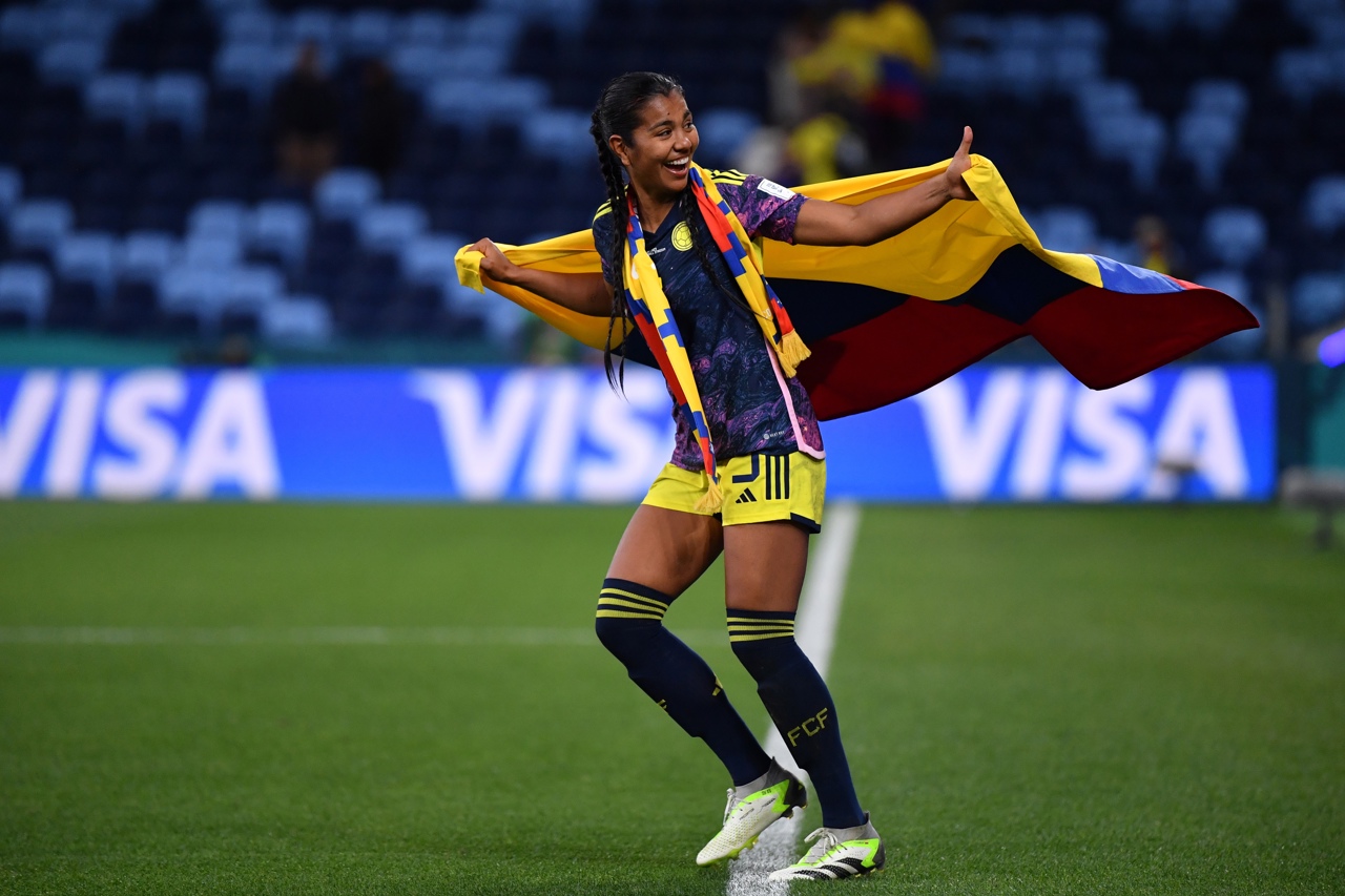 Daniela Arias, defensa central de la Selección Colombia. 