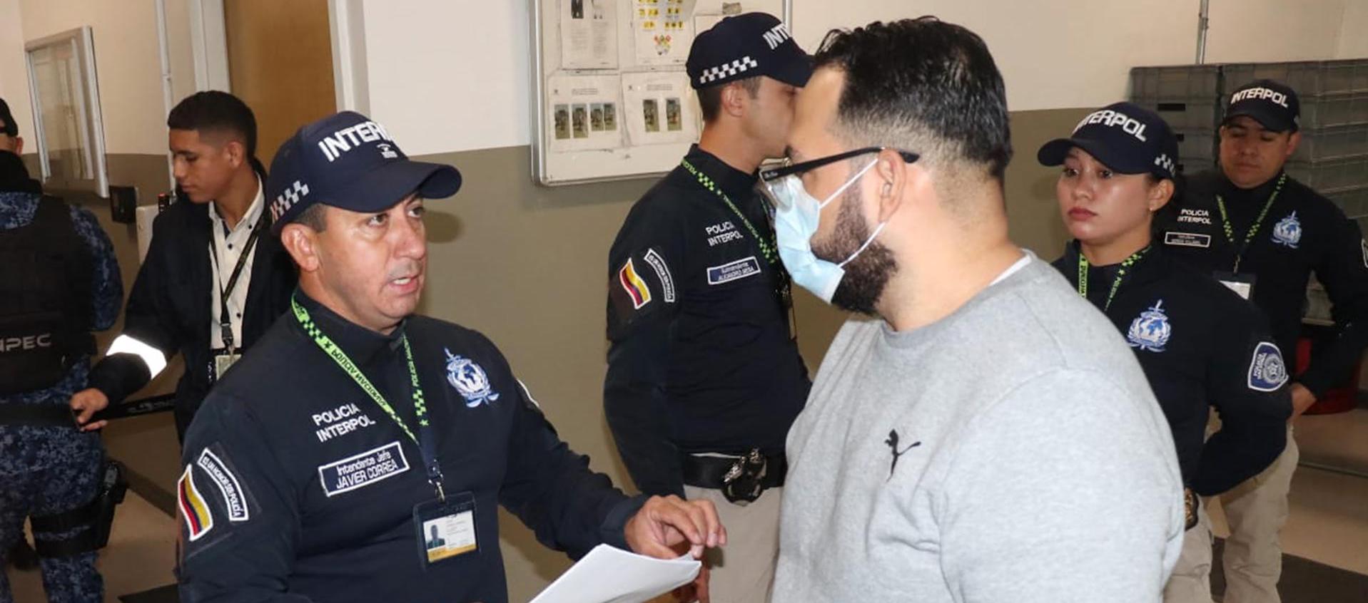  Dabinsson Niño Meyer, el primer extradito por Colombia a Estados Unidos, por distribuir fentanilo.
